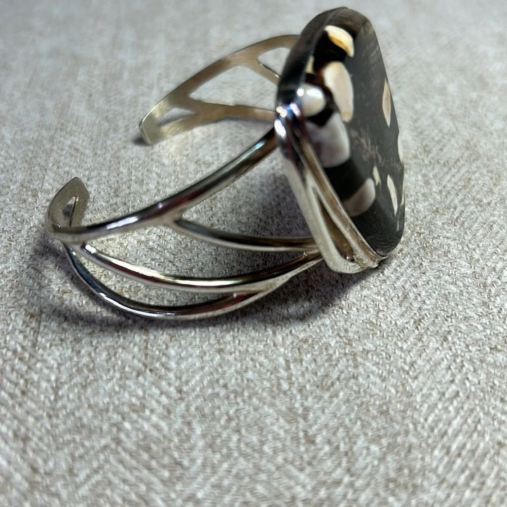 Jay King peanut wood braclet - Picture 5 of 5